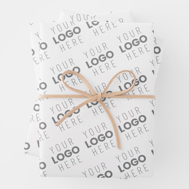 Ihr Bild/Logo wird automatisch beleuchtet + Muster Geschenkpapier Set (Beispiel)