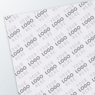 Ihr Bild/Logo wird automatisch beleuchtet + Muster Seidenpapier