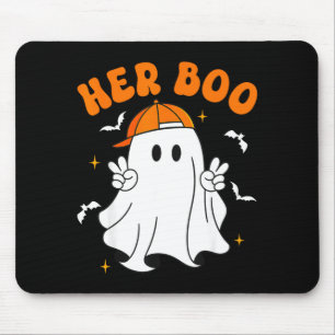 Ihr Boo Sein Boo Lustige Passende Halloween Paare Mousepad