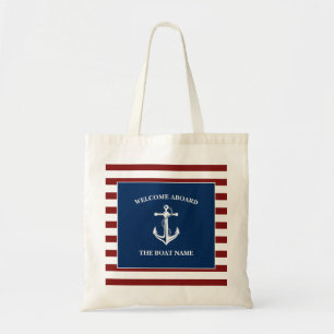 Ihr Bootsname Anker Tragetasche