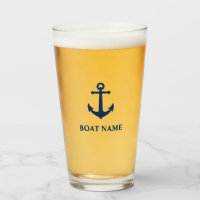 Ihr Bootsname Blue Classic Ball Anker