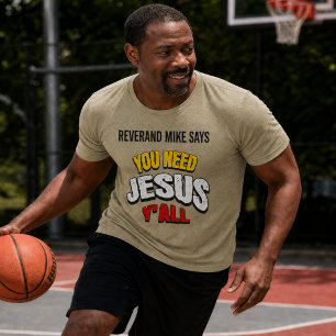 Ihr braucht Jesus, alle christlichen Tri-Blend Shirt