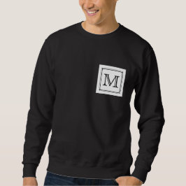 Ihr Brief. Kundenspezifisches Monogramm. Sweatshirt
