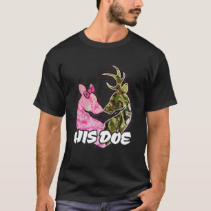 Ihr Buck Seine Dose Rentier Xmas Pajamas Matching T-Shirt