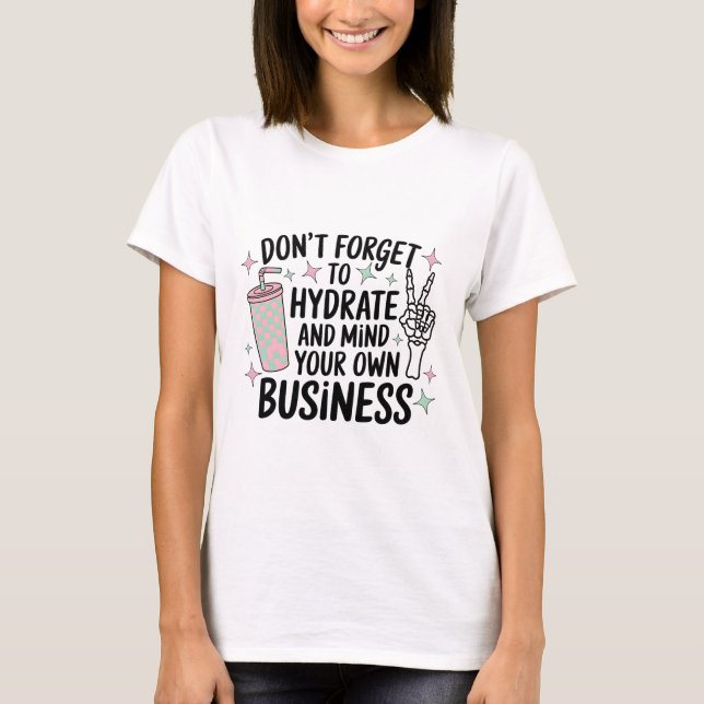 Ihr Business-Shirt T-Shirt (Vorderseite)