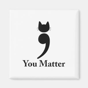 Ihr Cat Suizidprävention Bewusstsein ist stark Magnet
