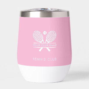 Ihr Club Name Tennis Rackets Motif Custom