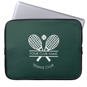 Ihr Country Club Name Tennis Green Custom Laptopschutzhülle