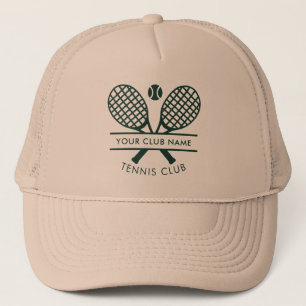 Ihr Country Club Name Tennis Icons Jede Farbe Truckerkappe