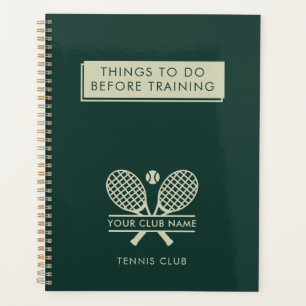 Ihr Country Club Name Tennis Team Spieler 2025 Planer