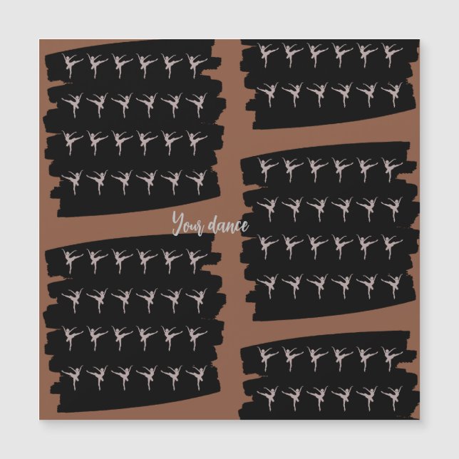 Ihr Dance-Magnet Magnetkarte (Vorderseite)