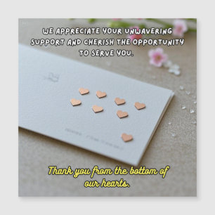 Ihr Denken bedeutet alles Magnetkarte