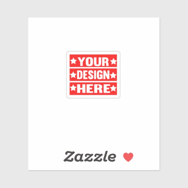 Ihr Design hier individuell Aufkleber (Blatt)