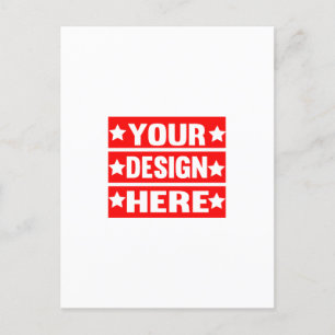 Ihr Design hier individuell Postkarte