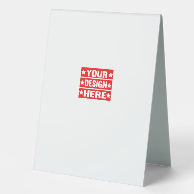 Ihr Design hier individuell Tischaufsteller (Vorderseite)