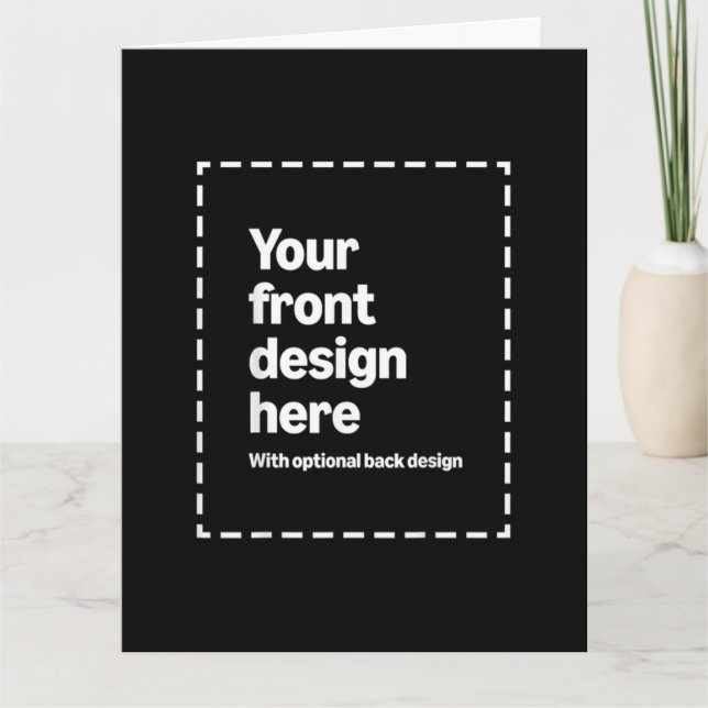 Ihr Design hier Karte (Vorderseite)