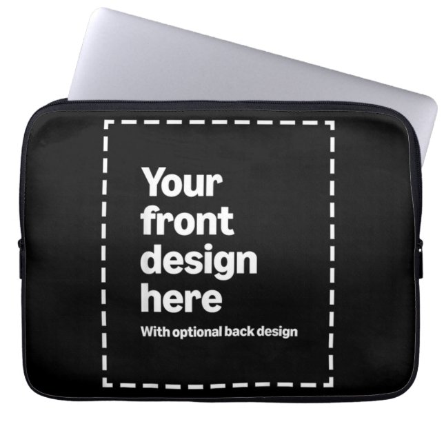 Ihr Design hier Laptopschutzhülle (Vorderseite)