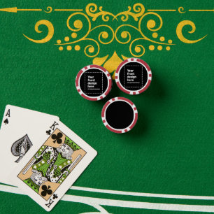 Ihr Design hier Pokerchips