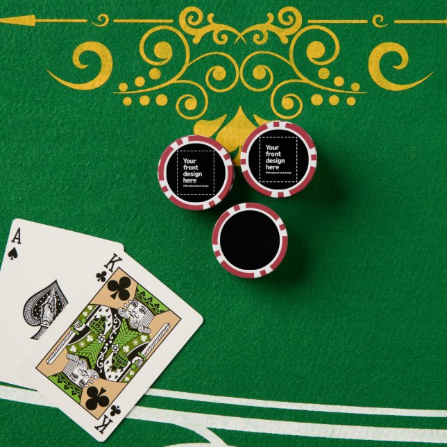 Ihr Design hier Pokerchips (Pokertisch (Stapel))