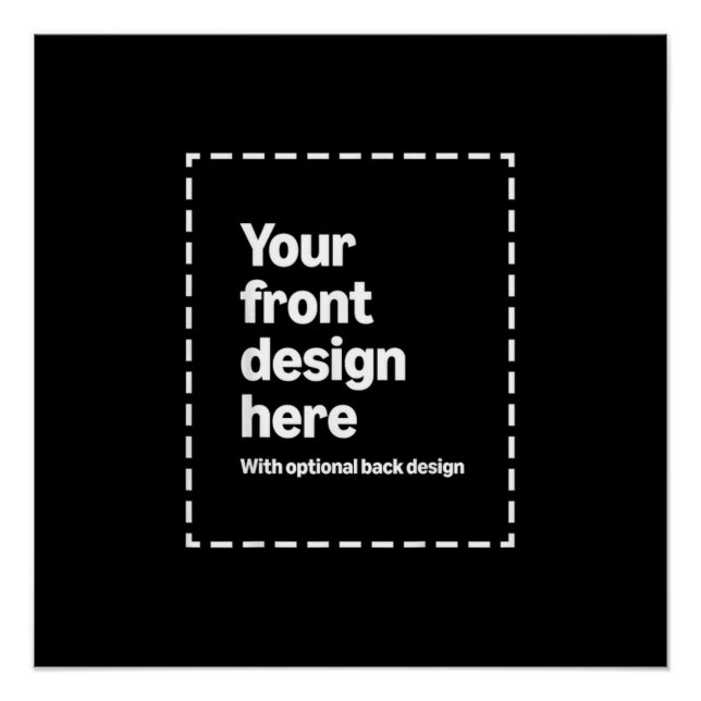 Ihr Design hier Poster (Vorderseite)