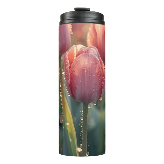 Ihr Design hier! Premium Vakuum Isolierter Edelsta Thermosbecher (Vorderseite)