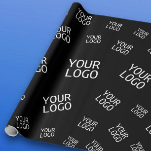 Ihr Design, Ihr Foto oder Ihr Firmenlogo zufällig Geschenkpapier