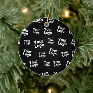 Ihr Design- oder Firmenlogo Random Platzierung Keramik Ornament