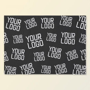 Ihr Design- oder Firmenlogo Random Platzierung Seidenpapier