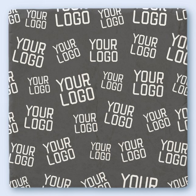 Ihr Design- oder Firmenlogo | Random Platzierung Steinuntersetzer (Von Creator hochgeladen)