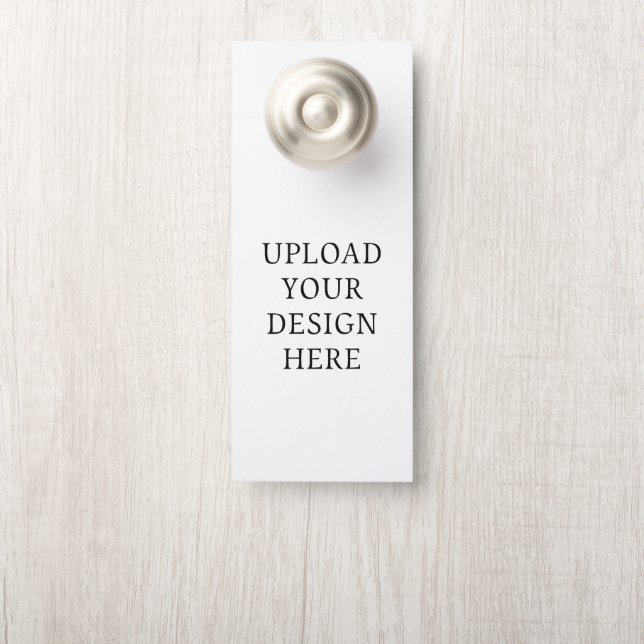 Ihr Design-Upload Türanhänger (Auf Knauf)