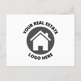 Ihr echtes Anwesen-Logo hier Postkarte