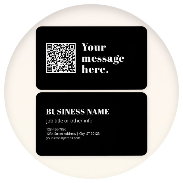 Ihr eigener hochgeladener QR-Code und bearbeitbare (Von Creator hochgeladen)