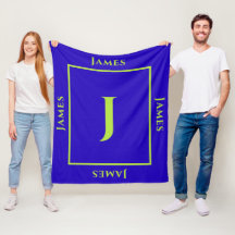 Ihr eigener Name, Anfangsbuchstabe und Farbmonogra