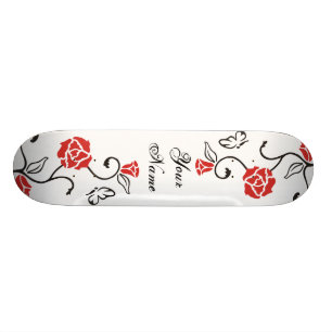 Ihr eigener Skateboard - Rosen-Rebe und