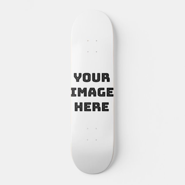 Ihr eigenes Foto-Skateboard Skateboard (Vorderseite)