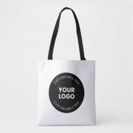 Ihr eigenes hochgeladenes Firmenlogo mit/bearbeite Tasche
