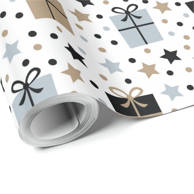 Ihr eigenes Papier behalten oder entwerfen - Matte Geschenkpapier (Rolleneckpunkt)