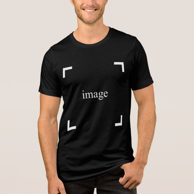 Ihr Eigentum Tri-Blend Shirt (Vorderseite)