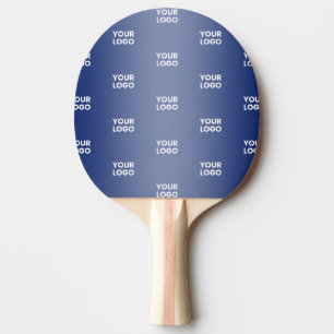 Ihr einfaches mehrfarbiges Logo Blaue Strahlung Tischtennis Schläger