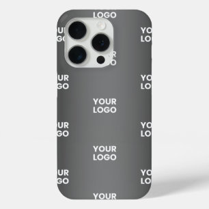 Ihr einfaches mehrfarbiges Logo   Schwarz & Grau G Case-Mate iPhone Hülle