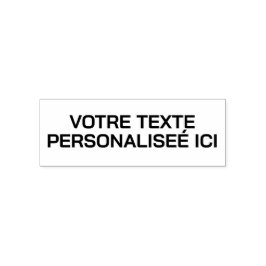 Ihr einzigartiger Text über einen Personalisierbar Permastempel
