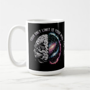 Ihr einziger Grenzwert ist Ihr Geist: Motivierend  Kaffeetasse