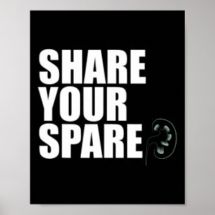 Ihr Ersatzorgan Organspender Nierentransplantation Poster