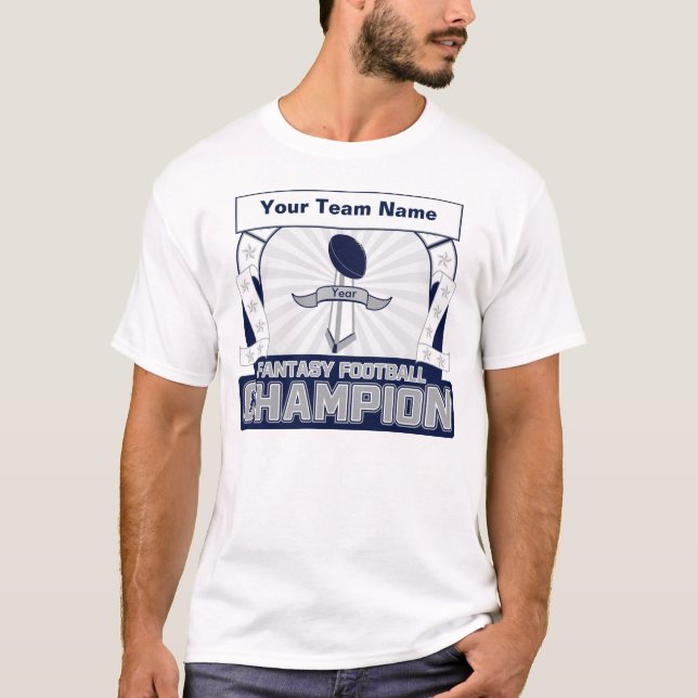 Ihr Fantasie-Fußball-Meister-T - Shirt (Vorderseite)