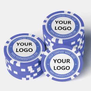Ihr Firmenlogo Benutzerdefinierter Text Business P Pokerchips