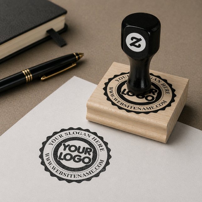 Ihr Firmenlogo Gummistempel (Von Creator hochgeladen)