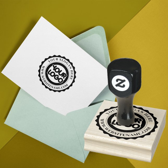 Ihr Firmenlogo Gummistempel (Von Creator hochgeladen)