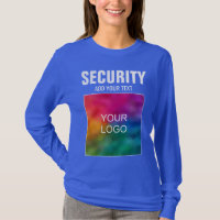 Ihr Firmenlogo hier Sicherheit Womens Royal Blue