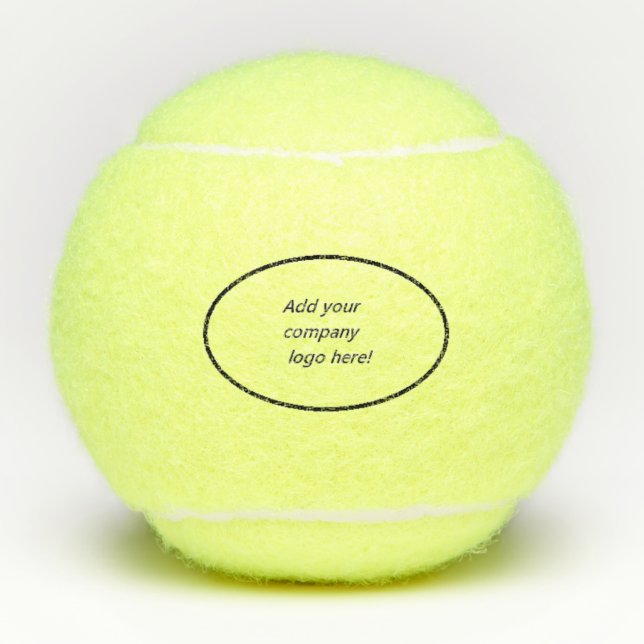 Ihr Firmenlogo-Markenname kundenspezifischer Druck Tennisbälle (Vorderseite)