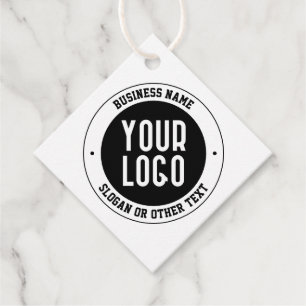 Ihr Firmenlogo oder Design   Fett bearbeitbarer Te Geschenkanhänger
